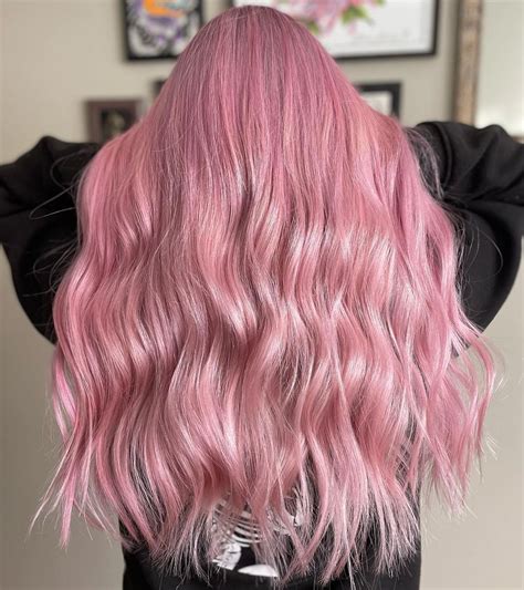 pink hair woman|different shades of pink hair.